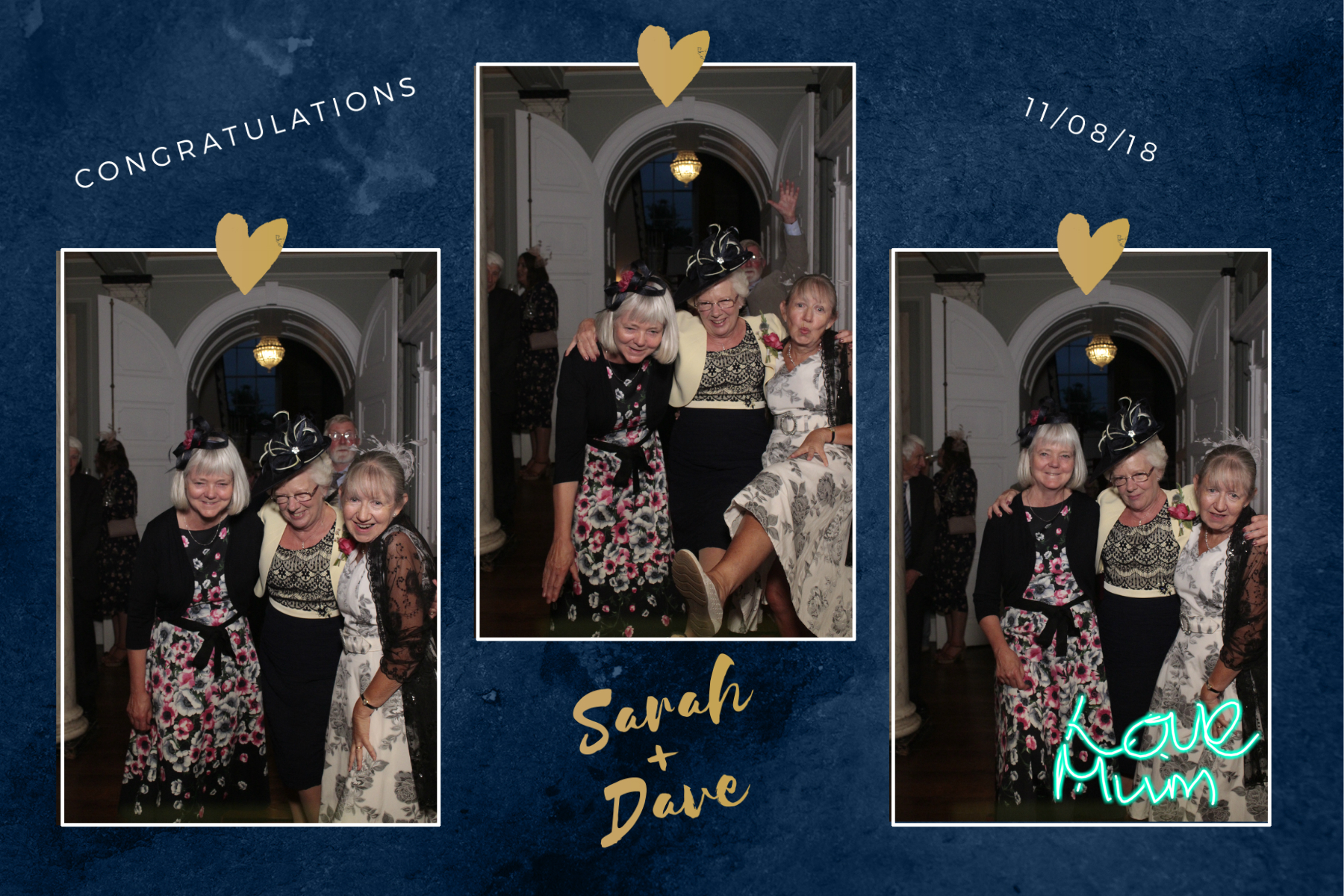 Sarah & Dave's Wedding | View more photos from the event at gallery.myphotoboothexperience.co.uk/u/MyPhotoBoothExperienceLtd/Sarah-Daves-Wedding